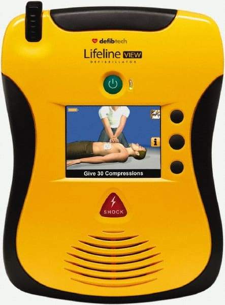 Defibtech - AED Program Management Adult Pad Defibrillator - Nonrechargeable Lithium Battery Included - Americas Industrial Supply