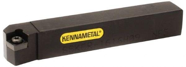 Kennametal - SVHB, Left Hand Cut, 50° Lead Angle, 20mm Shank Height x 20mm Shank Width, Neutral Rake Indexable Turning Toolholder - 125mm OAL, VB..1604.. Insert Compatibility, Series Screw-On - Americas Industrial Supply