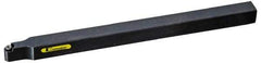Kennametal - SRDC, Neutral Cut, 0° Lead Angle, 20mm Shank Height x 20mm Shank Width, Neutral Rake Indexable Turning Toolholder - 125mm OAL, RC..10T3M0 Insert Compatibility, Series Screw-On - Americas Industrial Supply