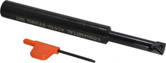 Kennametal - 12.19mm Min Bore Diam, 6" OAL, 5/8" Shank Diam, A-STUN Indexable Boring Bar - T221P Insert, Screw Holding Method - Americas Industrial Supply