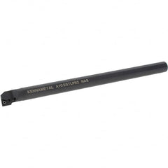 Kennametal - 19.56mm Min Bore Diam, 10" OAL, 5/8" Shank Diam, A-STLP Indexable Boring Bar - TP.. Insert, Screw Holding Method - Americas Industrial Supply