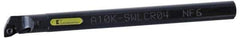 Kennametal - 15.24mm Min Bore Diam, 203.2mm OAL, 1/2" Shank Diam, A-SWLP Indexable Boring Bar - WP.. Insert, Screw Holding Method - Americas Industrial Supply