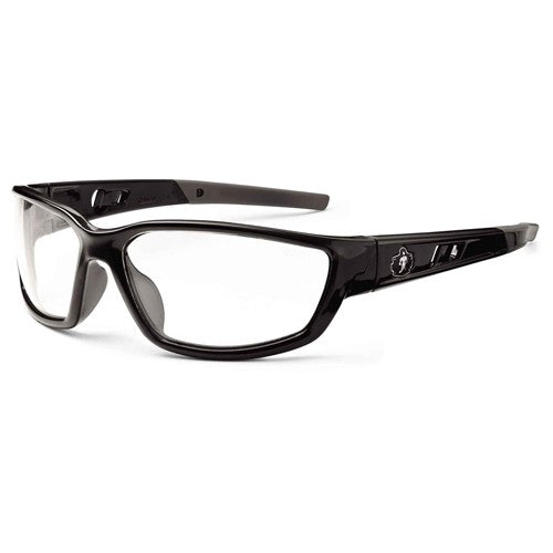 Kvasir Clear Lens Black Safety Glasses - Americas Industrial Supply