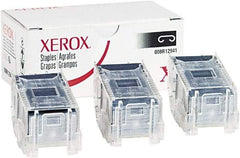 Xerox - 3.12" Leg Length, Steel Staples-Cartridge - 30 Sheet Capacity, For Use with Xerox 7760/4150 - Americas Industrial Supply