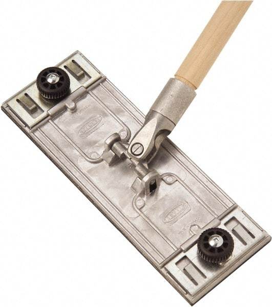 Hyde Tools - Aluminum Drywall Sanding Tool - 9-3/8" Long x 3-1/4" Wide - Americas Industrial Supply