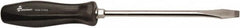 Ability One - Standard Slotted Screwdriver - Round Shank, Ergonomic Handle - Americas Industrial Supply