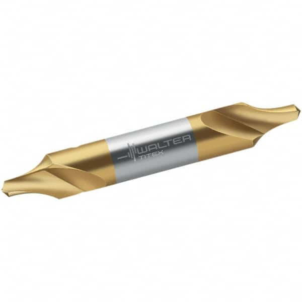 Walter-Titex - Metric Radius Cut 60° Incl Angle High Speed Steel Combo Drill & Countersink - Americas Industrial Supply