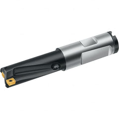 Walter - 22mm Max Drill Depth, 2xD, 11mm Diam, Indexable Insert Drill - 2 Inserts, 16mm Shank Diam, Combination Shank - Americas Industrial Supply