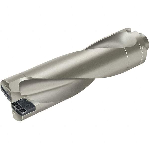 Walter - 240mm Max Drill Depth, 3xD, 80mm Diam, Indexable Insert Drill - 4 Inserts, NCT 80 Modular Connection Shank - Americas Industrial Supply