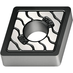 Walter - CNMA544 RK5 Grade WKK20S Carbide Turning Insert - TiCN/Al2O3/TiCN Finish, 80° Diamond, 5/8" Inscr Circle, 1/4" Thick, 1/16" Corner Radius - Americas Industrial Supply