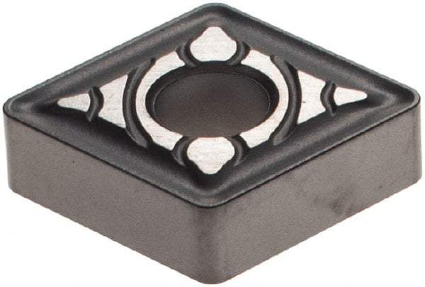 Walter - CNMG322 MK5 Grade WKK20S Carbide Turning Insert - TiCN/Al2O3/TiCN Finish, 80° Diamond, 3/8" Inscr Circle, 1/8" Thick, 1/32" Corner Radius - Americas Industrial Supply