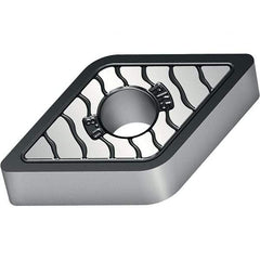 Walter - DNMA443 RK5 Grade WKK20S Carbide Turning Insert - TiCN/Al2O3/TiCN Finish, 55° Diamond, 1/2" Inscr Circle, 1/4" Thick, 3/64" Corner Radius - Americas Industrial Supply