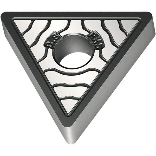 Walter - TNMA331 RK5 Grade WKK10S Carbide Turning Insert - TiCN/Al2O3/TiCN Finish, 60° Triangle, 3/8" Inscr Circle, 3/16" Thick, 1/64" Corner Radius - Americas Industrial Supply