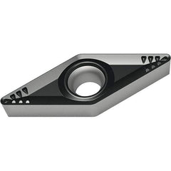 Walter - VCMT333 RP4 Grade WPP20S Carbide Turning Insert - TiCN/Al2O3/TiN Finish, 35° Diamond, 3/8" Inscr Circle, 3/16" Thick, 3/64" Corner Radius - Americas Industrial Supply