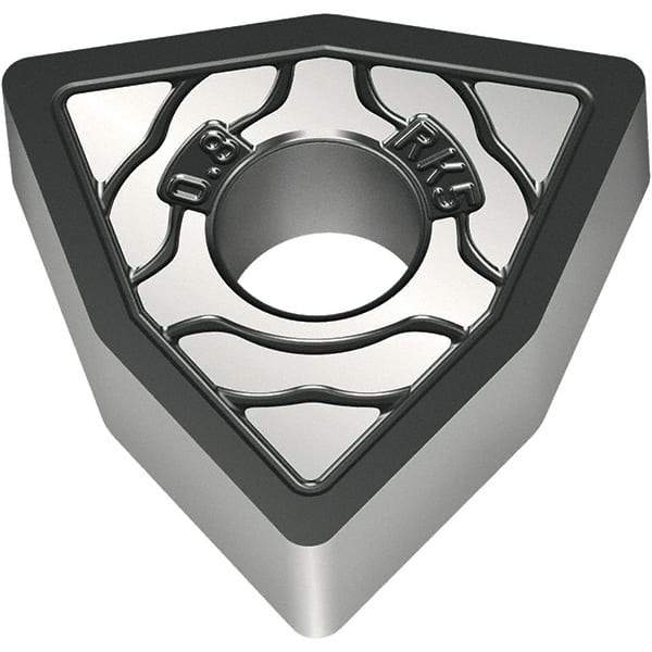 Walter - WNMA544 RK5 Grade WKK20S Carbide Turning Insert - TiCN/Al2O3/TiCN Finish, 80° Trigon, 5/8" Inscr Circle, 1/4" Thick, 1/16" Corner Radius - Americas Industrial Supply