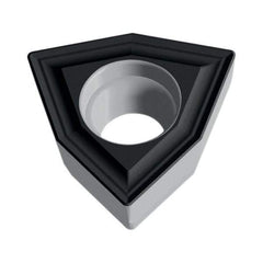 Walter - WOMX120608 D57 Grade WXP40 Carbide Indexable Drill Insert - TiCN Finish, Trigon, 17.6mm Inscribed Circle - Americas Industrial Supply