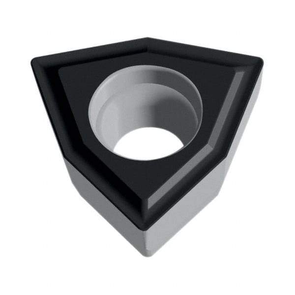 Walter - WOMX030204 B57 Grade WKP35S Carbide Indexable Drill Insert - TiCN/Al2O3/TiN Finish, Trigon, 5mm Inscribed Circle - Americas Industrial Supply