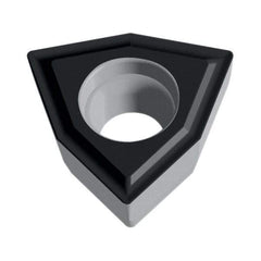 Walter - WOMX030204 B57 Grade WKP35S Carbide Indexable Drill Insert - TiCN/Al2O3/TiN Finish, Trigon, 5mm Inscribed Circle - Americas Industrial Supply