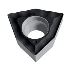 Walter - WOEX080408 E57 Grade WKP25S Carbide Indexable Drill Insert - TiCN/Al2O3/TiN Finish, Trigon, 12mm Inscribed Circle - Americas Industrial Supply