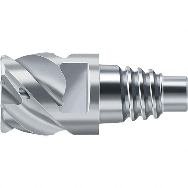 Walter-Prototyp - H2EC Carbide End Milling Tip Insert - TiAlN/TiAl Finish, 4 Flutes, 16mm Cutting Diam, 10mm Depth of Cut, 18.7mm Extension, 0.1181" Cnr Rad - Americas Industrial Supply