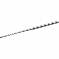 Walter-Titex - 2.2mm, 140° Point, Solid Carbide Micro Drill Bit - 81mm OAL, 43mm Flute Length, 3mm Shank Diam, Series A6689AMP - Americas Industrial Supply
