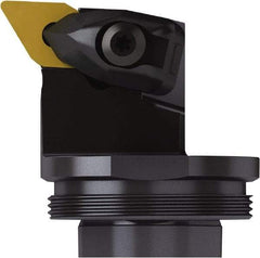 Seco - Left Hand Cut, Size GL32, DN.. 33.. Insert Compatiblity, Modular Turning & Profiling Cutting Unit Head - 22mm Ctr to Cutting Edge, 32mm Head Length, Series SteadyLine - Americas Industrial Supply