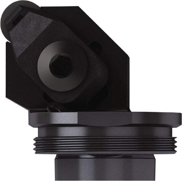 Seco - Left Hand Cut, Size GL32, RN.. 32.. Insert Compatiblity, Modular Turning & Profiling Cutting Unit Head - 22mm Ctr to Cutting Edge, 32mm Head Length, Series SteadyLine - Americas Industrial Supply