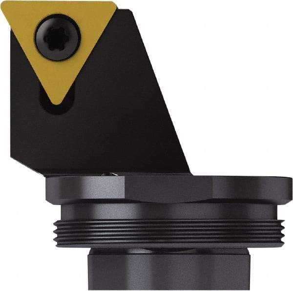 Seco - Left Hand Cut, Size GL40, TC.. 32.5.. Insert Compatiblity, Modular Turning & Profiling Cutting Unit Head - 27mm Ctr to Cutting Edge, 32mm Head Length, Series SteadyLine - Americas Industrial Supply