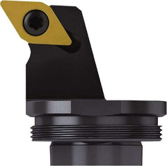 Seco - Right Hand Cut, Size GL40, DC.. 32.5.. Insert Compatiblity, Modular Turning & Profiling Cutting Unit Head - 27mm Ctr to Cutting Edge, 32mm Head Length, Series SteadyLine - Americas Industrial Supply