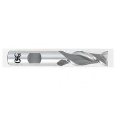 3/8 Dia. x 2-1/2 Overall Length 2-Flute Square End HSS-CO SE End Mill-Round Shank-Center Cutting-Uncoated - Americas Industrial Supply