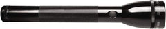 Mag-Lite - LED Bulb, 600 Lumens, Industrial/Tactical Flashlight - Black Aluminum Body, 3 C Alkaline Batteries Not Included - Americas Industrial Supply
