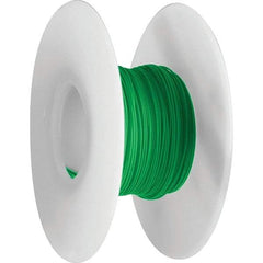 OK Industries - 30 AWG, 1 Strand, 30.4 m OAL, Copper Hook Up Wire - Green Kynar Jacket - Americas Industrial Supply