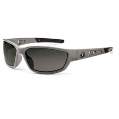 Kvasir Smoke Lens Matte Gray Safety Glasses - Americas Industrial Supply