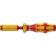 Wera - 1 Piece, 1.2 to 3 N/m, Ergo Cushion Grip Driver Adjustable Torque Limiting Screwdriver - 9mm Drive - Americas Industrial Supply