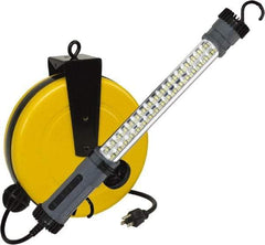 Value Collection - 120 Volt, 7 Watt, Electric, LED Portable Drop Light Work Light - 50' Cord, 1 Head, 500 Lumens, ABS - Americas Industrial Supply