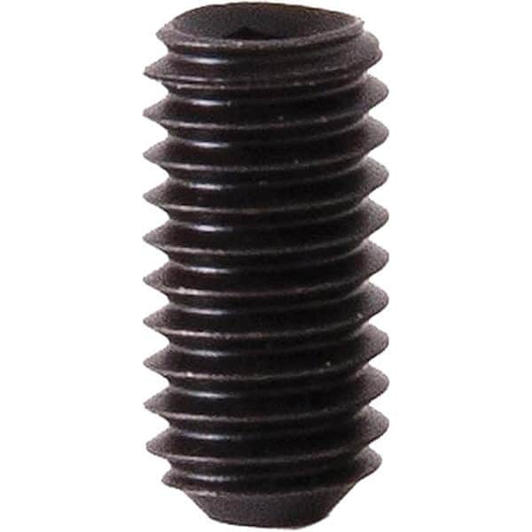 TE-CO - 1/2-13, Steel, Black Oxide Finish, Edge Clamp Screw - Americas Industrial Supply