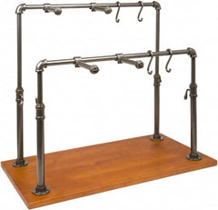 ECONOCO - Gray Accessory Display Rack Merchandiser - 24" Wide x 20" High x 12-1/2" Deep - Americas Industrial Supply