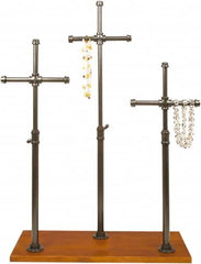 ECONOCO - Gray Accessory Display Rack Merchandiser - 20" Wide x 27" High x 8" Deep - Americas Industrial Supply