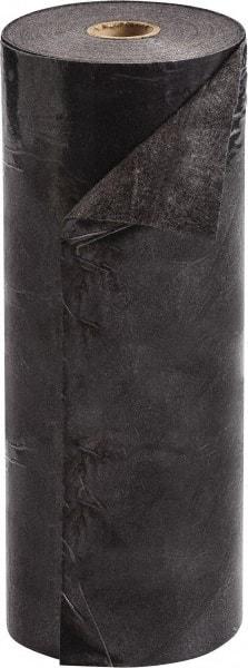 Brady SPC Sorbents - 21 Gal Capacity per Package, Universal Roll - 100' Long x 30" Wide, Black, Polypropylene - Americas Industrial Supply