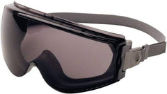 Uvex - Size Universal, Gray Polycarbonate Anti-Fog Lens, Safety Goggles - Indirect Vent, Gray Frame - Americas Industrial Supply