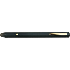 Quartet - Metal Pen Size Laser Pointer - Black, 2 AAA Batteries Included - Americas Industrial Supply