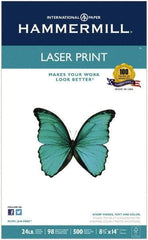 Hammermill - 8-1/2" x 14" White Copy Paper - Use with Laser Printers, Copiers - Americas Industrial Supply