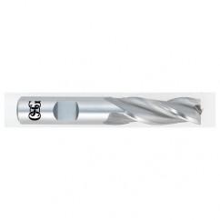 1-3/4 Dia. x 4-1/2 Overall Length 3-Flute Square End HSS-CO SE End Mill-Round Shank-Center Cutting-Uncoated - Americas Industrial Supply