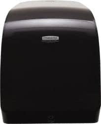 Kimberly-Clark Professional - Manual, Plastic Paper Towel Dispenser - 1 Roll with Stub 7-1/2", Black - Americas Industrial Supply