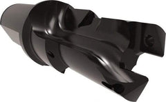 Allied Machine and Engineering - 32 to 35mm Diam, Straight Shank, 38.1mm Body Shank Diam, Combo Chamfer and Countersink Drill - TCMT 16T304 Insert, 133.35mm OAL - Americas Industrial Supply