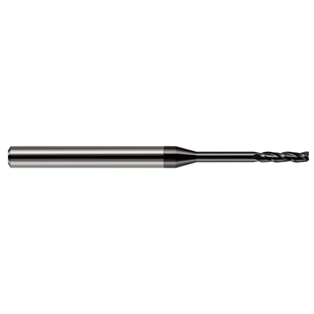Harvey Tool - 1/32", 0.155" LOC, 1/8" Shank Diam, 2-1/2" OAL, 3 Flute Solid Carbide Square End Mill