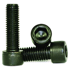 M5-0.80 × 10 mm - Black Finish Heat Treated Alloy Steel - Cap Screws - Socket Head - Americas Industrial Supply