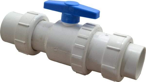 Little Giant Pumps - 2" PVC Check Valve - Inline, Union - Americas Industrial Supply