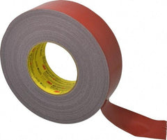 3M - 2" x 55m Red Duct Tape - 12.1 mil, Rubber Adhesive, Polyethylene Film Backing, 36 Lb/ln Tensile Strength, 200°F Max, Series 8979N - Americas Industrial Supply