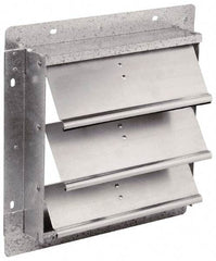 Fantech - 20-1/2 x 20-1/2" Square Wall Dampers - 21" Rough Opening Width x 21" Rough Opening Height, For Use with 2VLD20, 2VHD20, 2DRV20, 2STV20, 2CAV20 - Americas Industrial Supply
